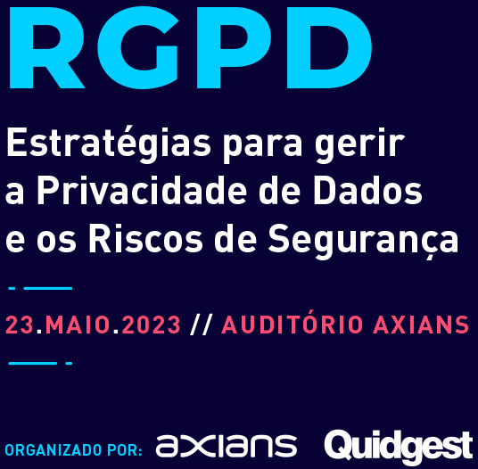 Evento sobre RGPD organizado pela Quidgest e Axians